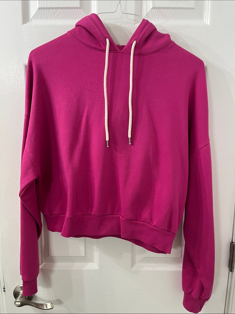 GAP Magenta Hooded Pullover Sweatshirt